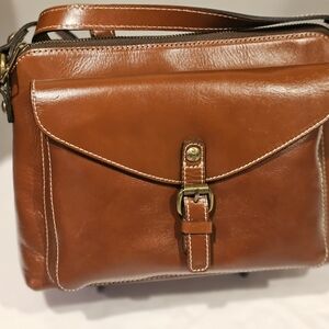 Patricia Nash Brown Shoulder Bag